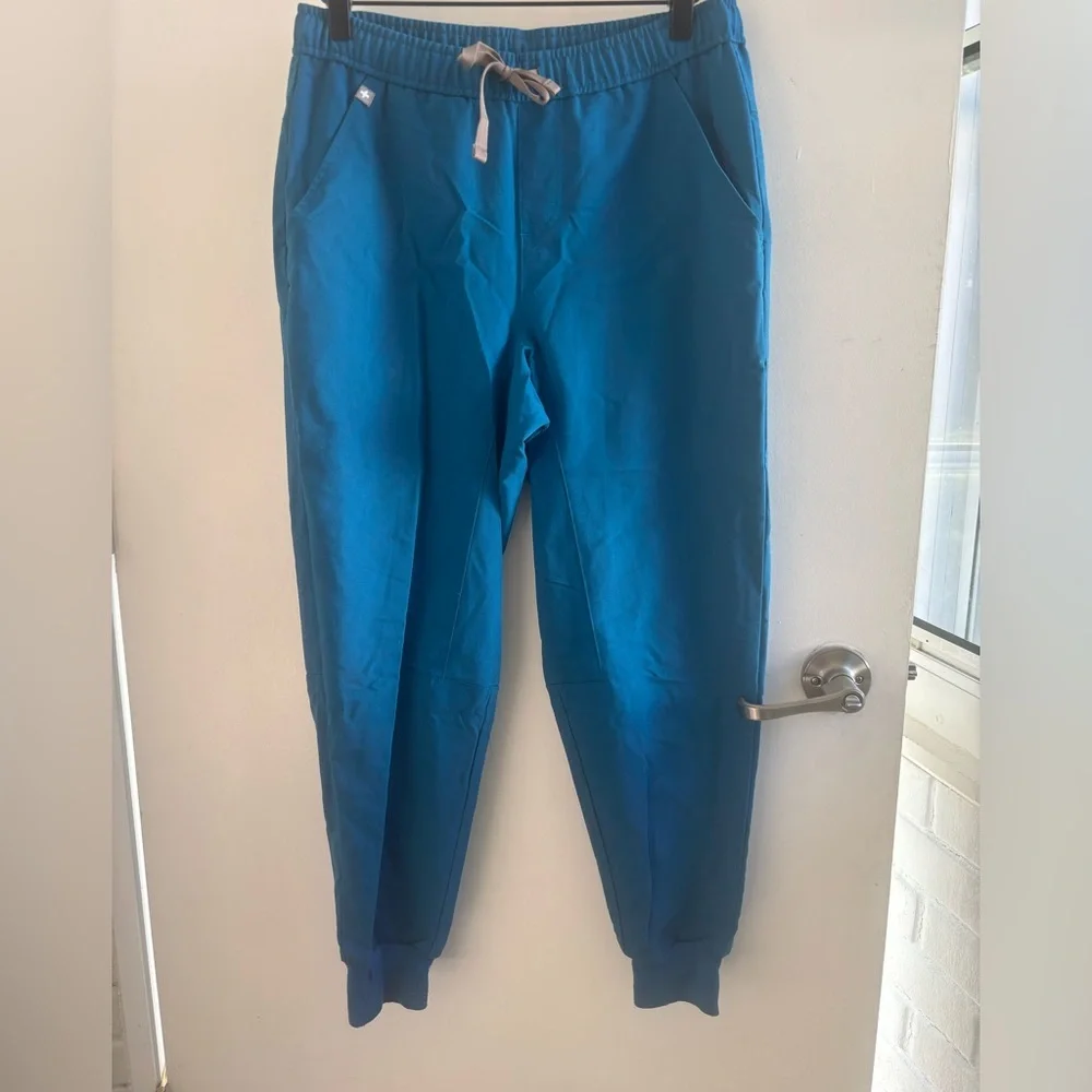 Figs Men’s Tansen Jogger Scrub Alps‎ Blue Pants small Nurse Hospital work